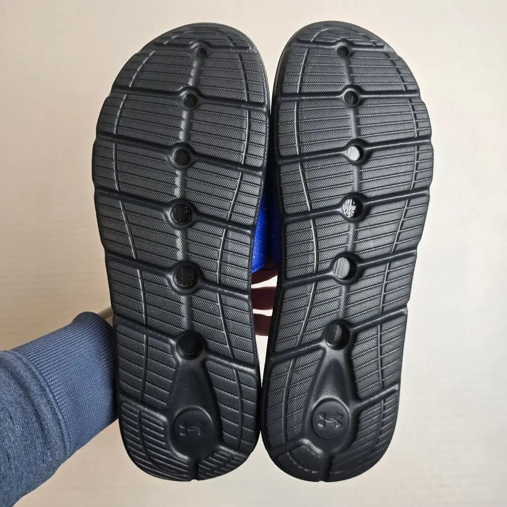 Under Armour Mercenary Slides Size 10 Mens Unisex Sandals 3027252-400 Blue
